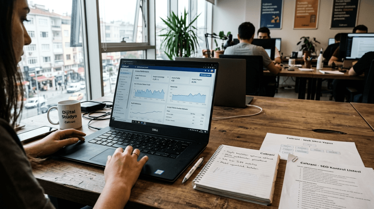 SEO ve arama görünürlüğü çalışması